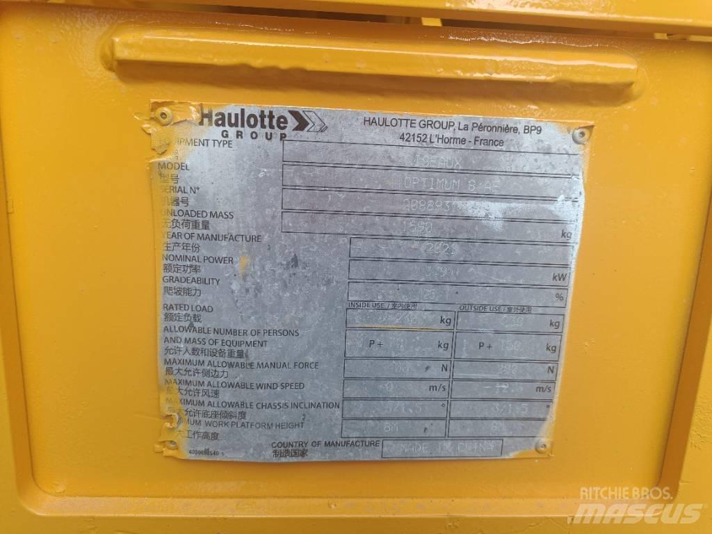 Haulotte OPTIMUM 8 Saxliftar