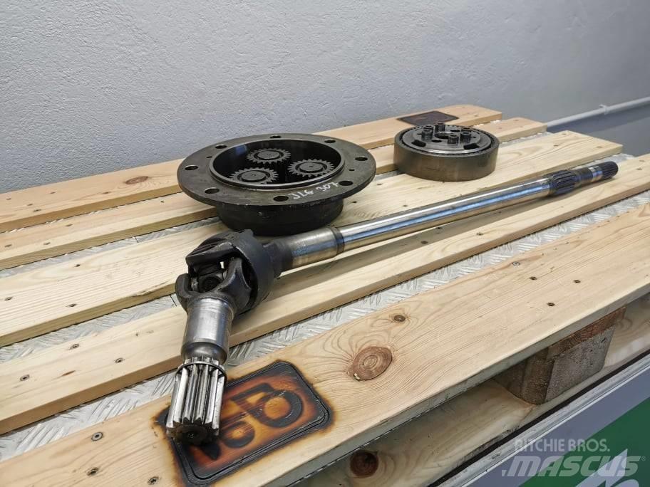 JLG 307 portal axle Hjulaxlar