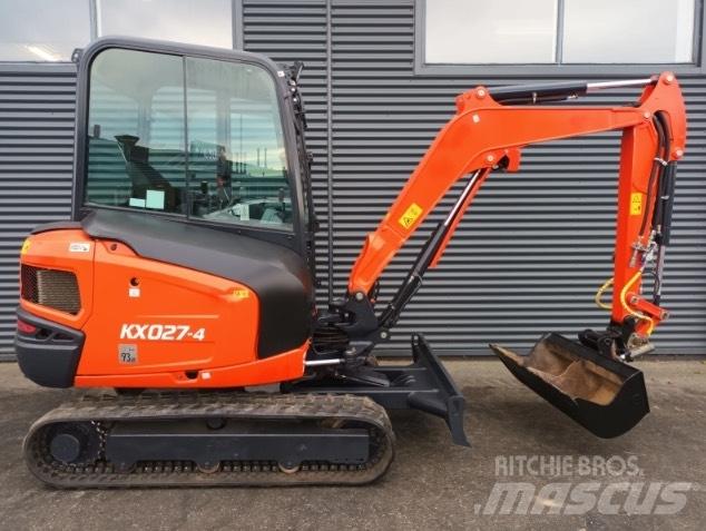 Kubota kx027-4 Minigrävare < 7t