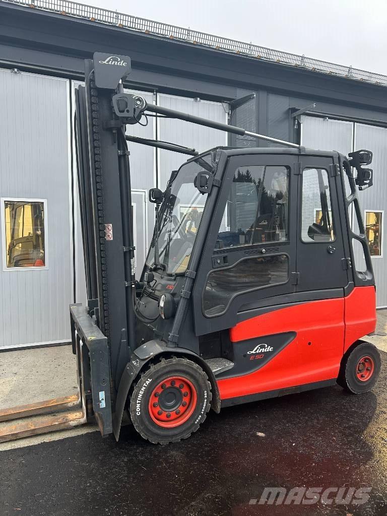 Linde E 50/500 HL Elmotviktstruckar