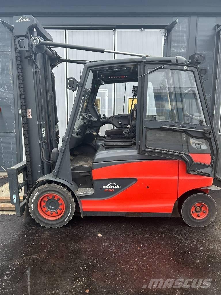 Linde E 50/500 HL Elmotviktstruckar