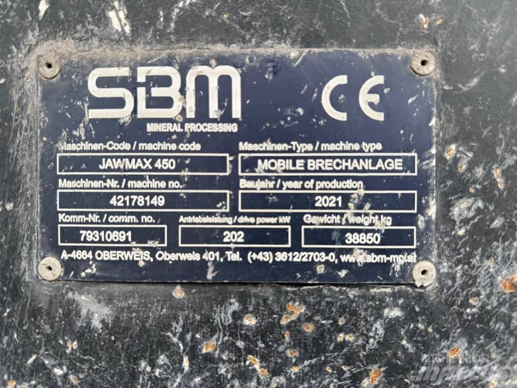 SBM Jawmax 450 Mobila krossar