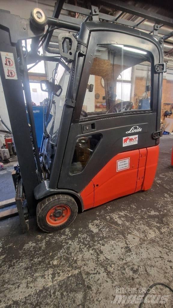 Linde E 16 Elmotviktstruckar