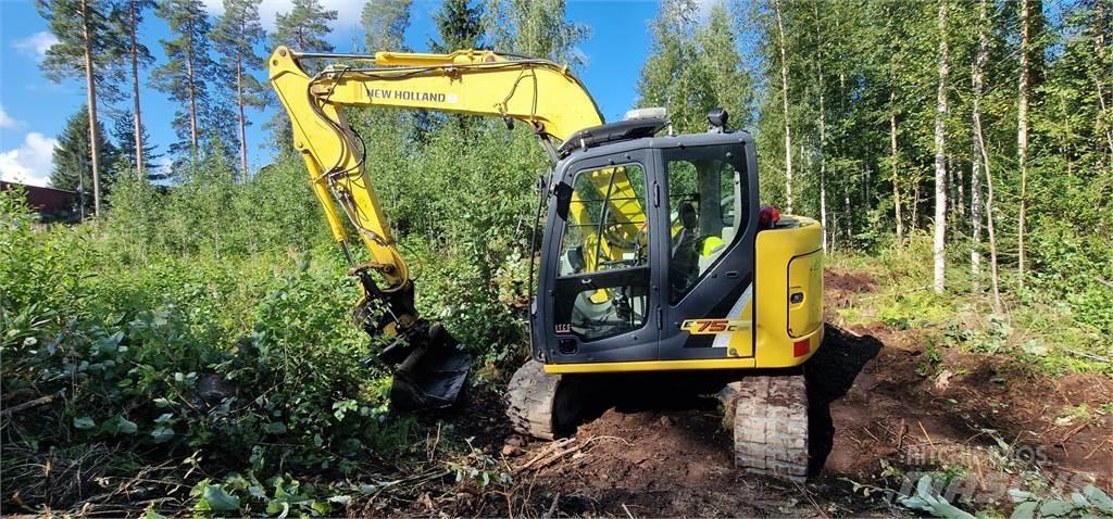 New Holland E75CSR Bandgrävare