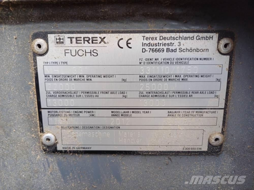 Fuchs MHL 331 Avfalls / industri hantering