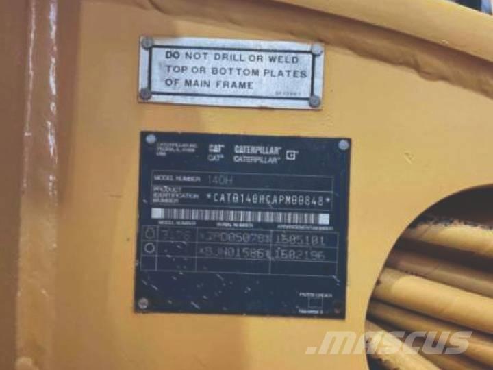 CAT 140 H Väghyvlar