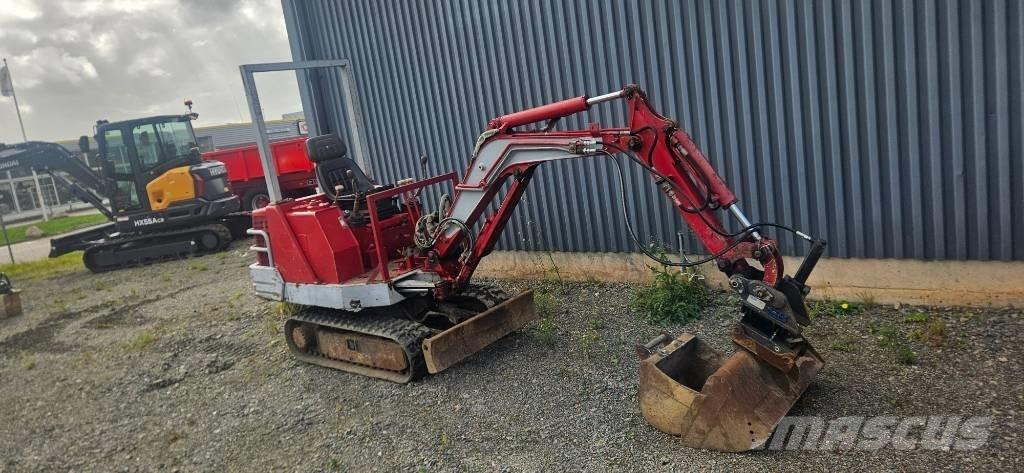 Yanmar B 12 Minigrävare < 7t