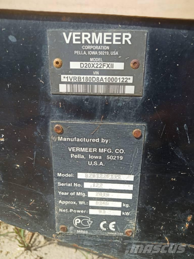 Vermeer 20x22SII Horisontell borrutrustning