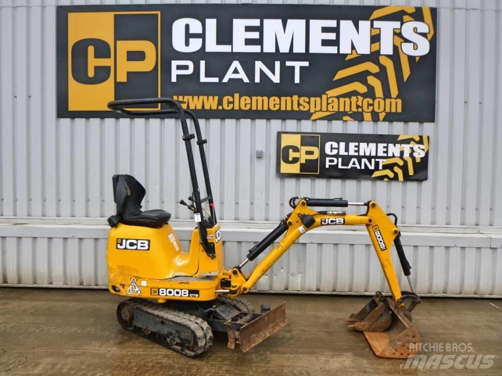JCB 8008 CTS Minigrävare < 7t