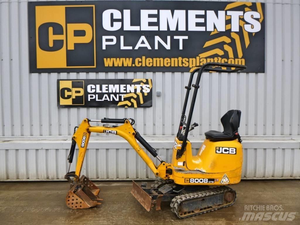 JCB 8008 CTS Minigrävare < 7t