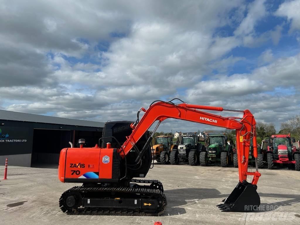 Hitachi Zaxis 70 Bandgrävare