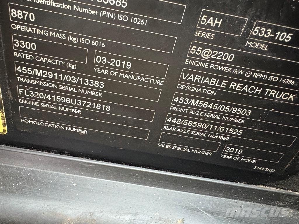 JCB 533-105 Teleskoplastare