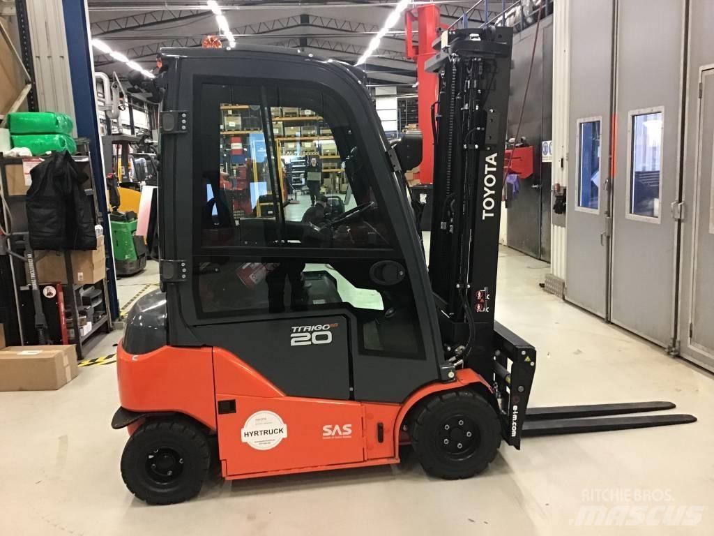 Toyota 8 FBMK 20 T Elmotviktstruckar