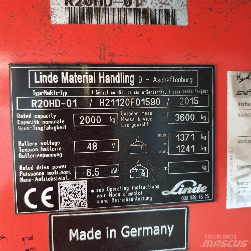 Linde R20HD Skjutstativtruck