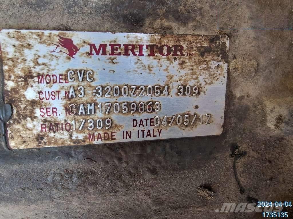 DAF XF 510 Hjulaxlar