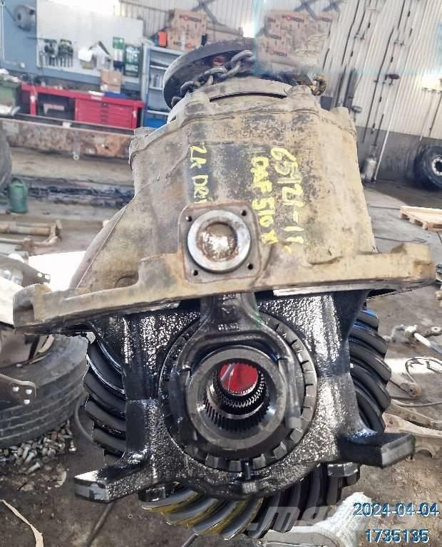 DAF XF 510 Hjulaxlar