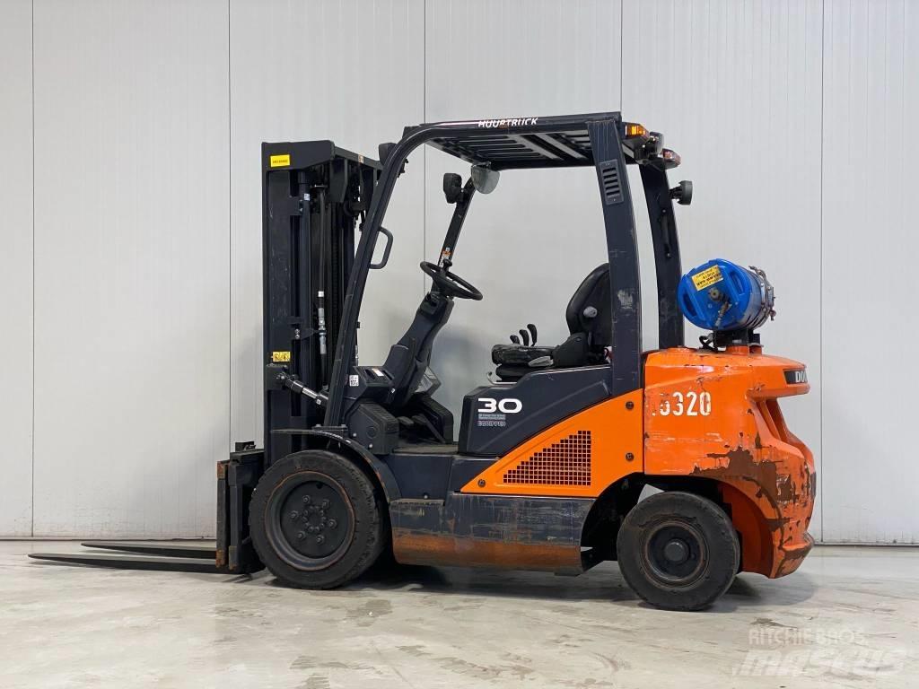 Doosan G30N-7 Gasolmotviktstruckar