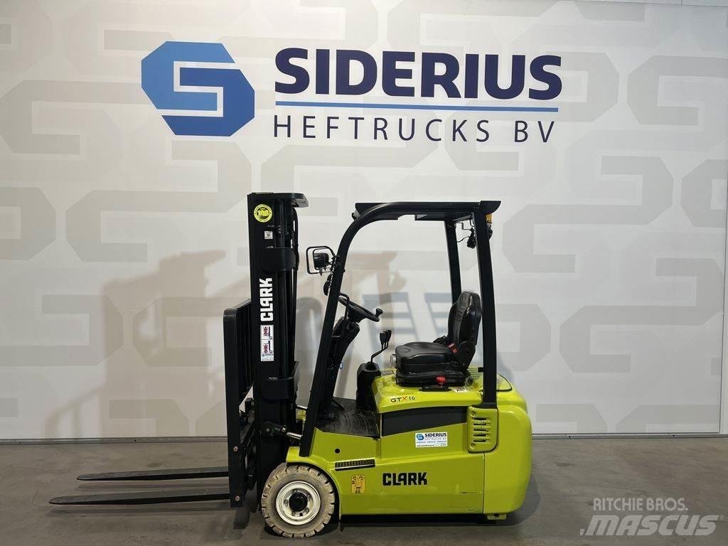 Clark GTX16 Elmotviktstruckar