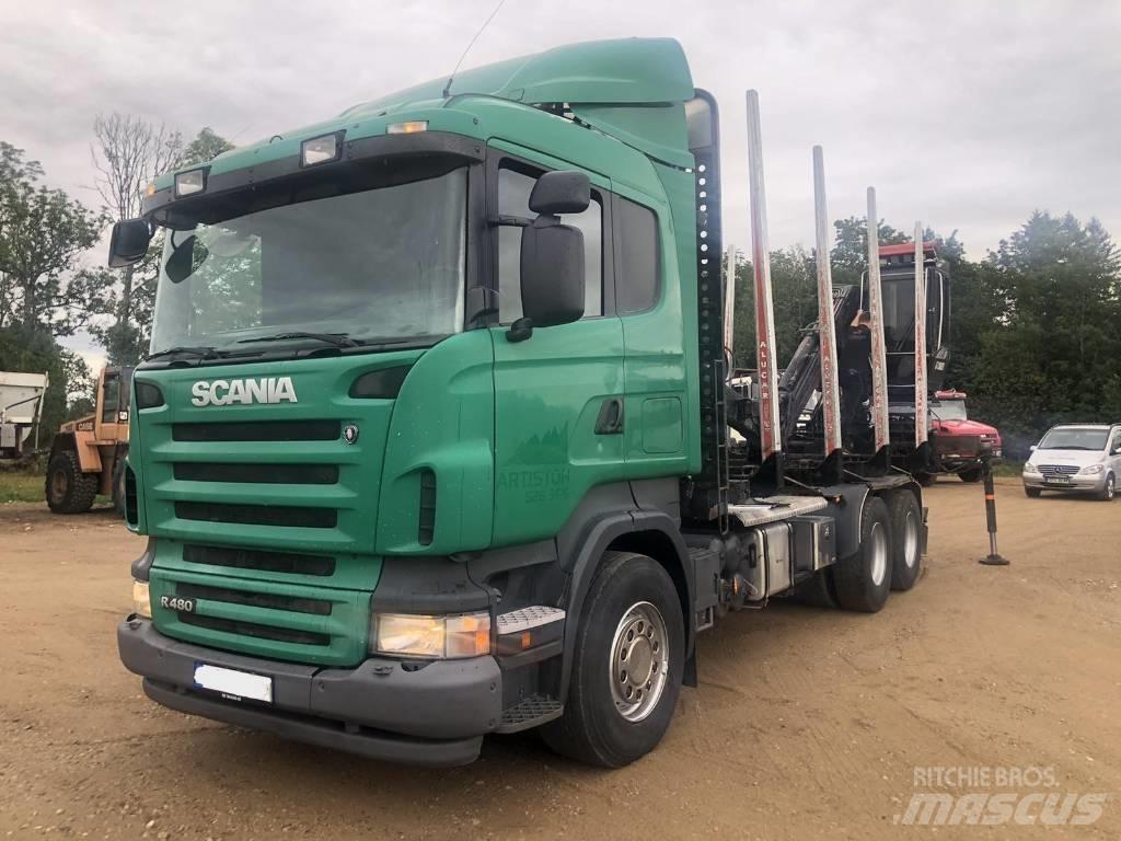 Scania R 480 Timmerbilar