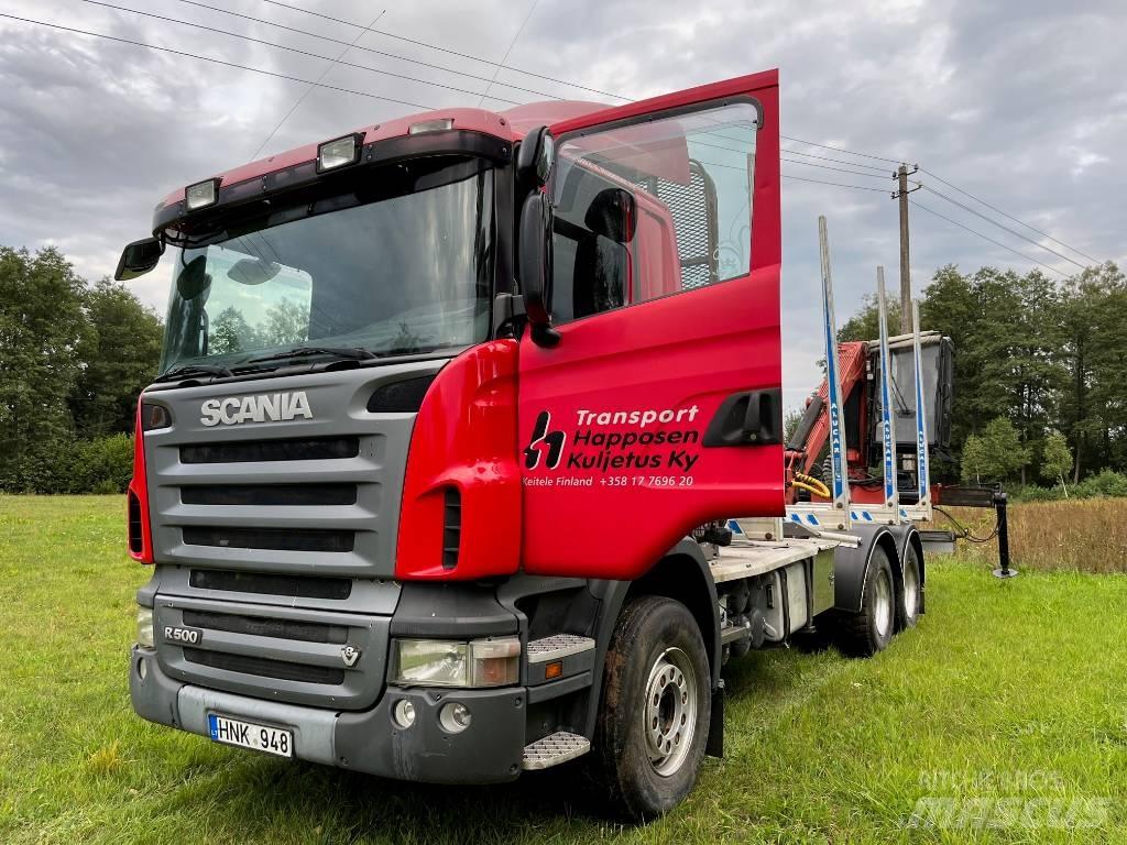 Scania R 500 Timmerbilar