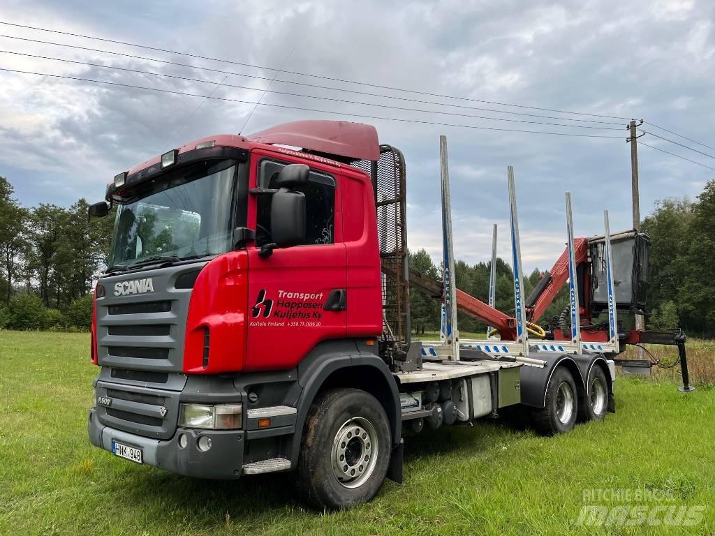 Scania R 500 Timmerbilar