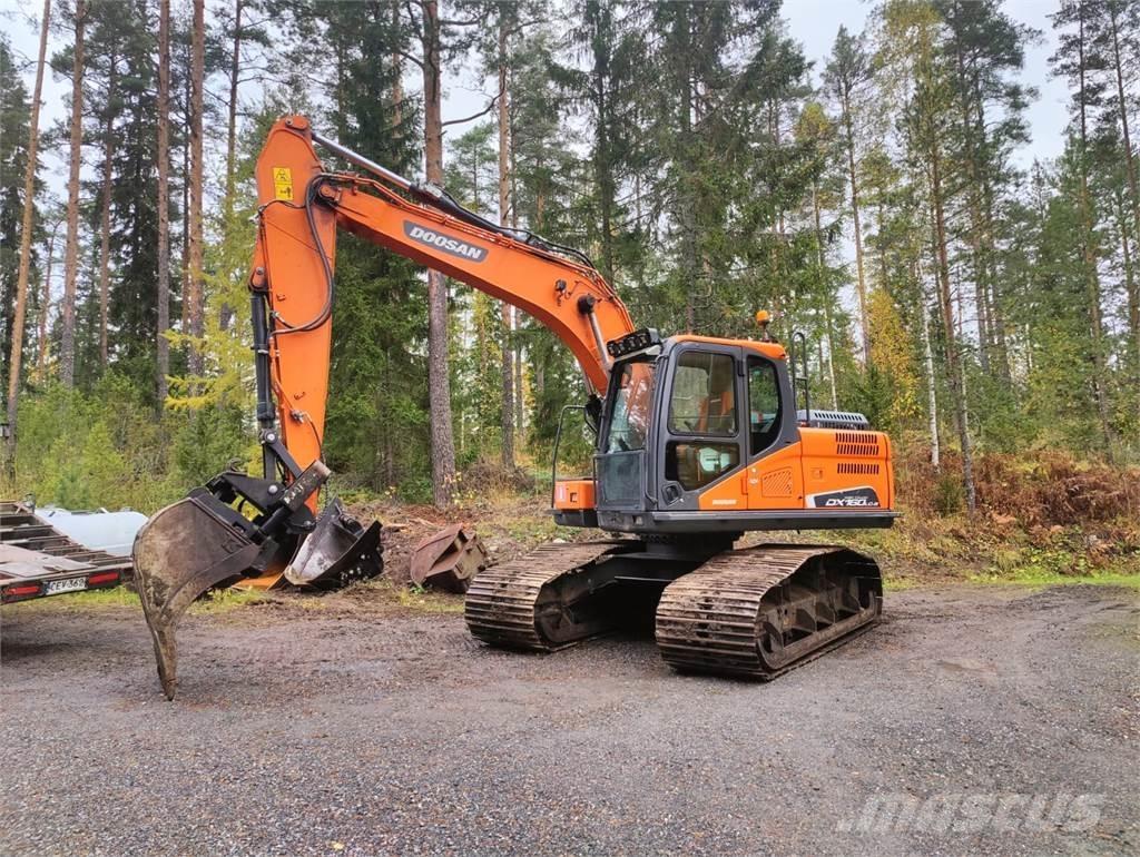 Doosan DX160 LC-5 Bandgrävare