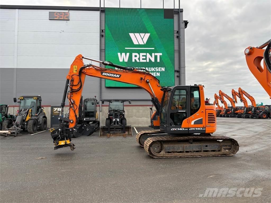 Doosan DX140LCR-5 Bandgrävare