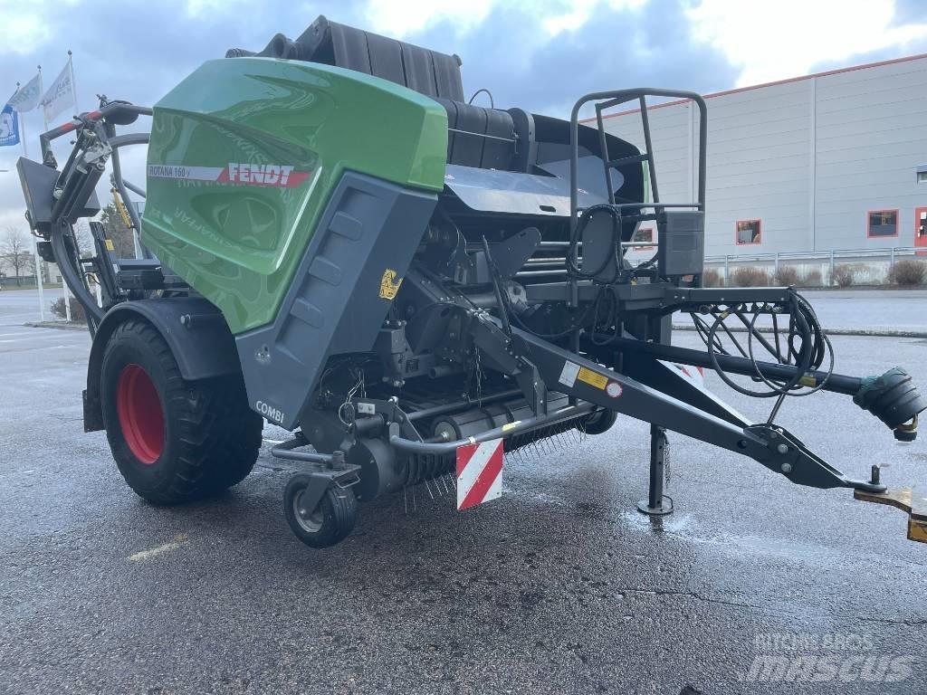 Fendt Rotana 160 V Rundbalspressar