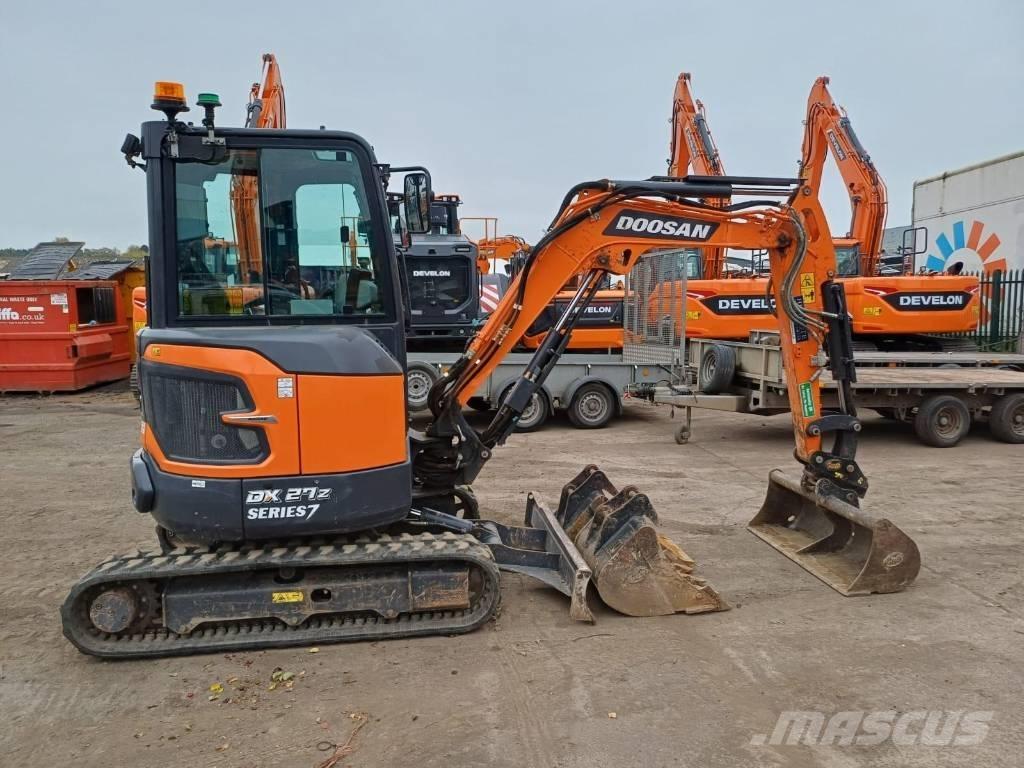 Doosan DX 27 Z - 7 Minigrävare < 7t