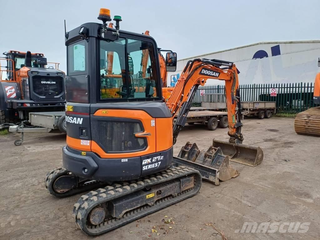 Doosan DX 27 Z - 7 Minigrävare < 7t