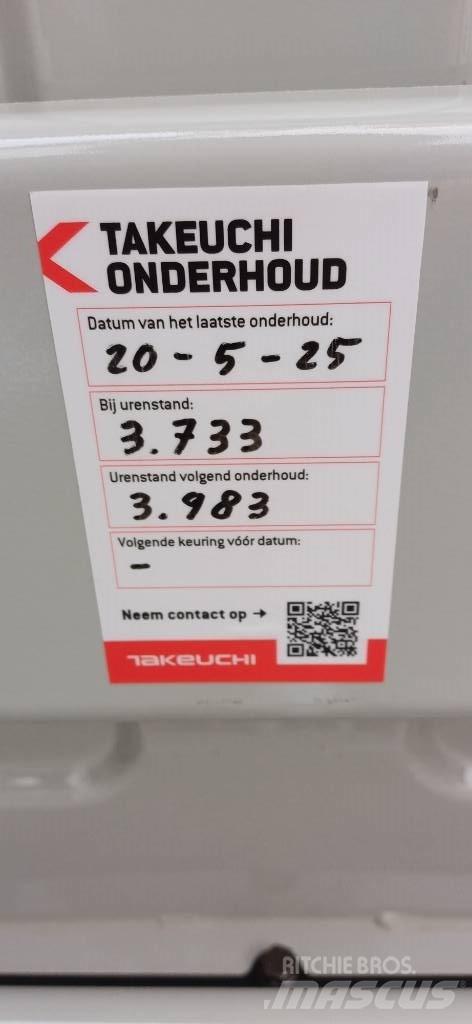 Takeuchi TB 215 R Minigrävare < 7t