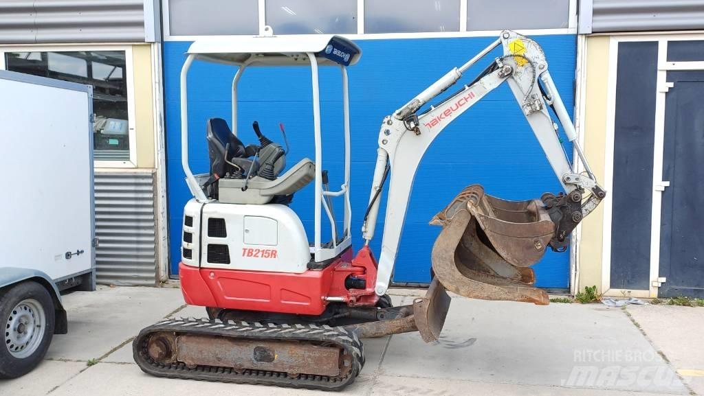 Takeuchi TB 215 R Minigrävare < 7t