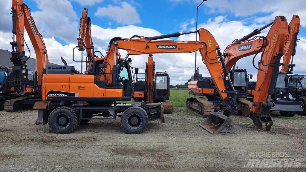 Doosan DX 170 W Hjulgrävare