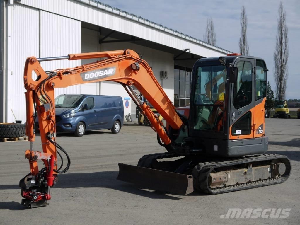 Doosan DX 60 R Minigrävare < 7t