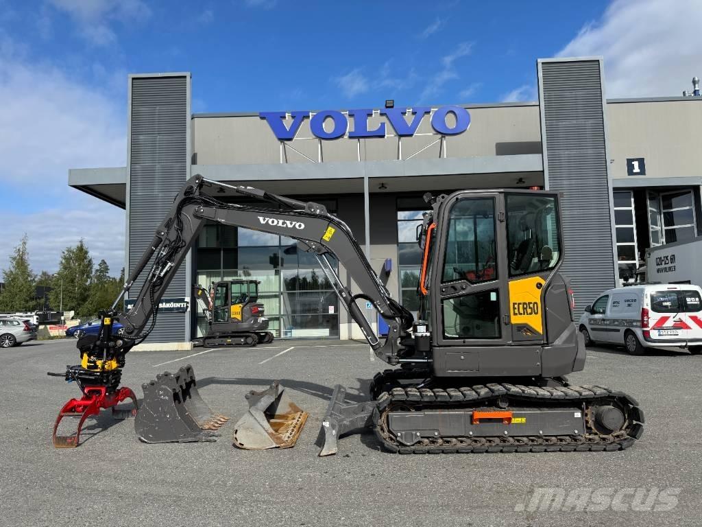Volvo ECR 50 F Minigrävare < 7t