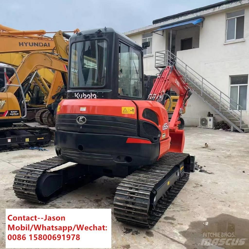Kubota U55-5 Minigrävare < 7t