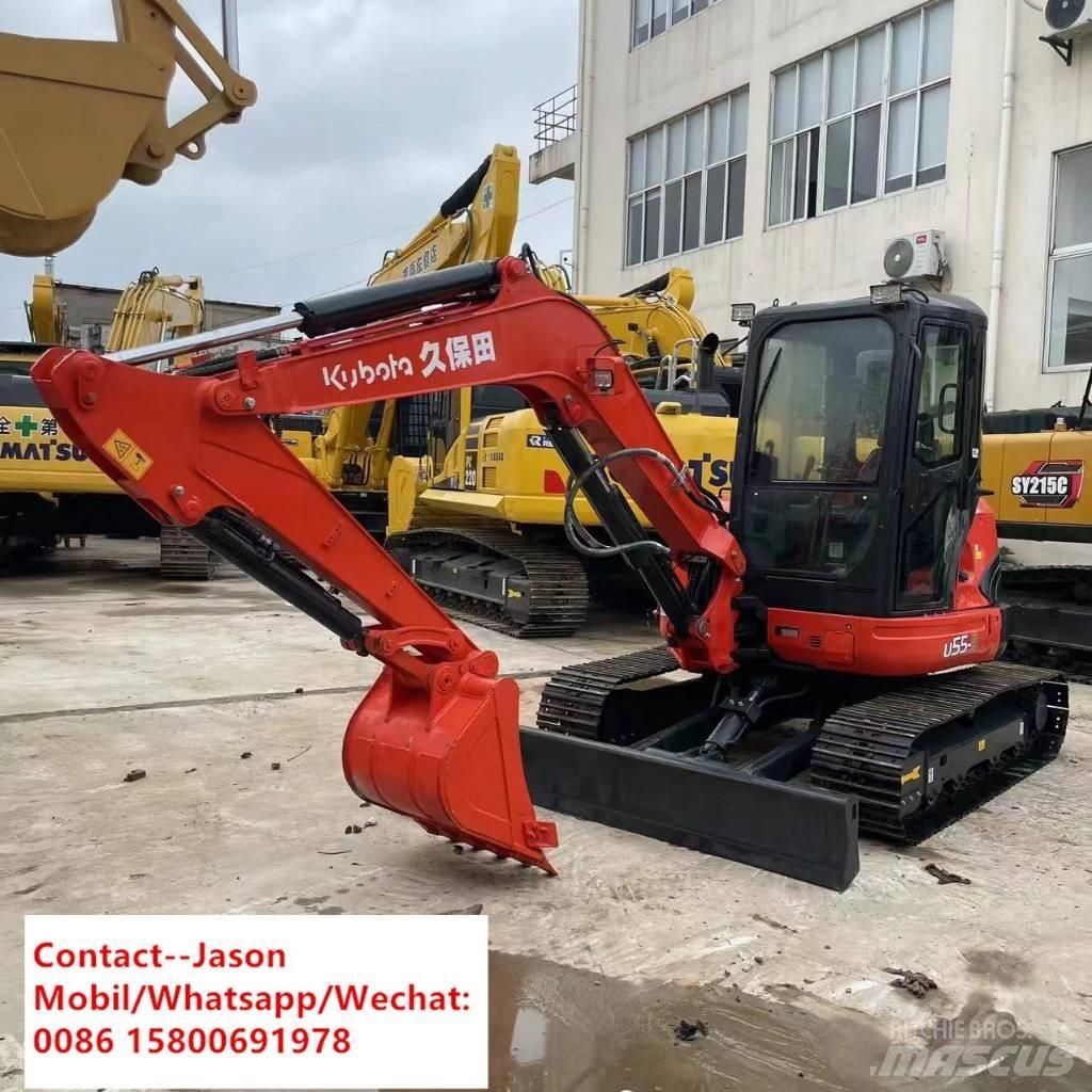 Kubota U55-5 Minigrävare < 7t