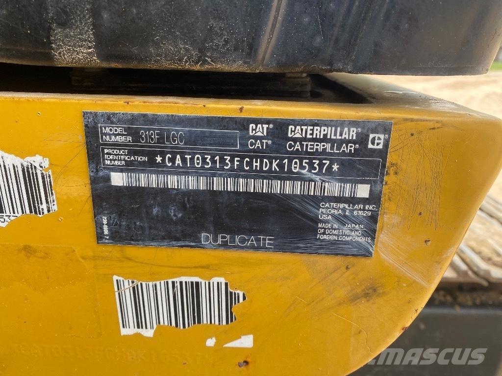 CAT 313 F LGC Bandgrävare