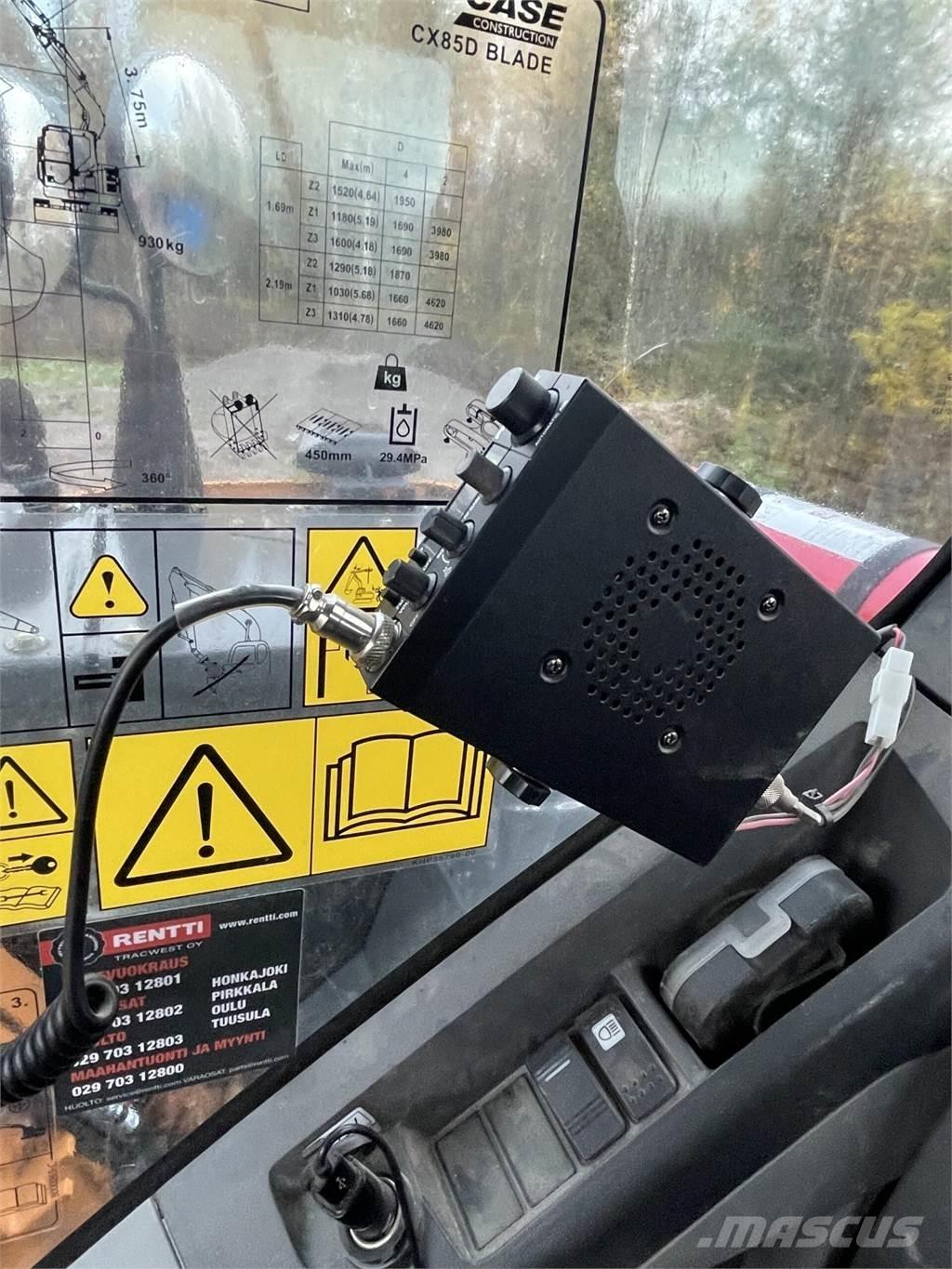 CASE CX85D SR Midigrävmaskiner 7t - 12t