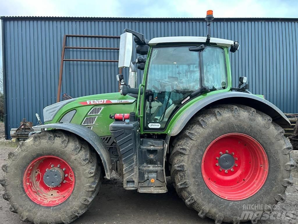 Fendt 724 Profi Plus Traktorer