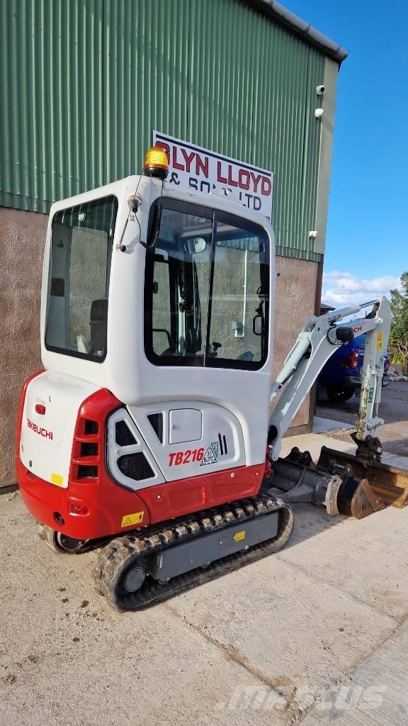 Takeuchi TB 216 A Minigrävare < 7t