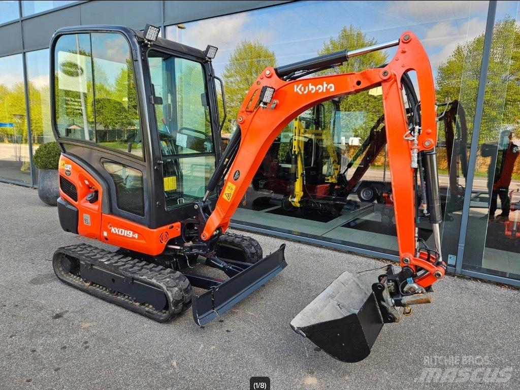 Kubota KX 019-4 Minigrävare < 7t