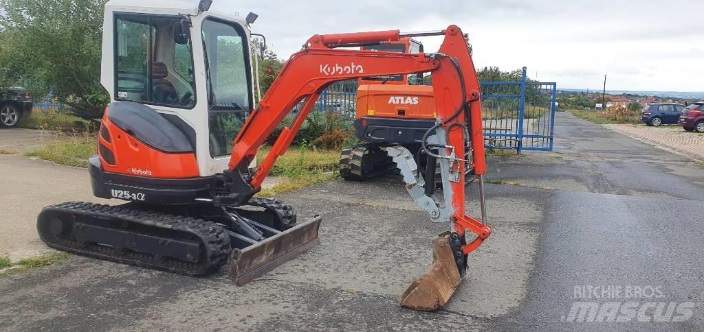 Kubota U 25-3 Minigrävare < 7t
