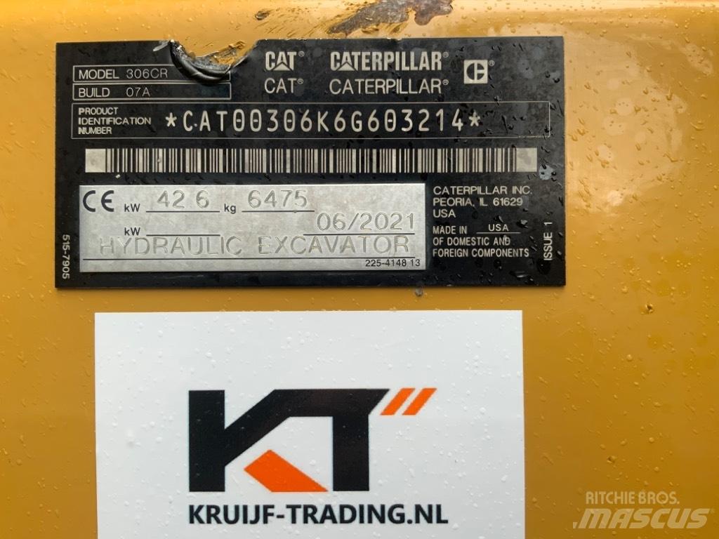 CAT erpillar 306 CR Minigrävare < 7t