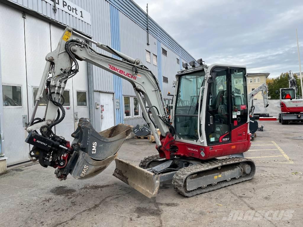 Takeuchi TB 235-2 Minigrävare < 7t