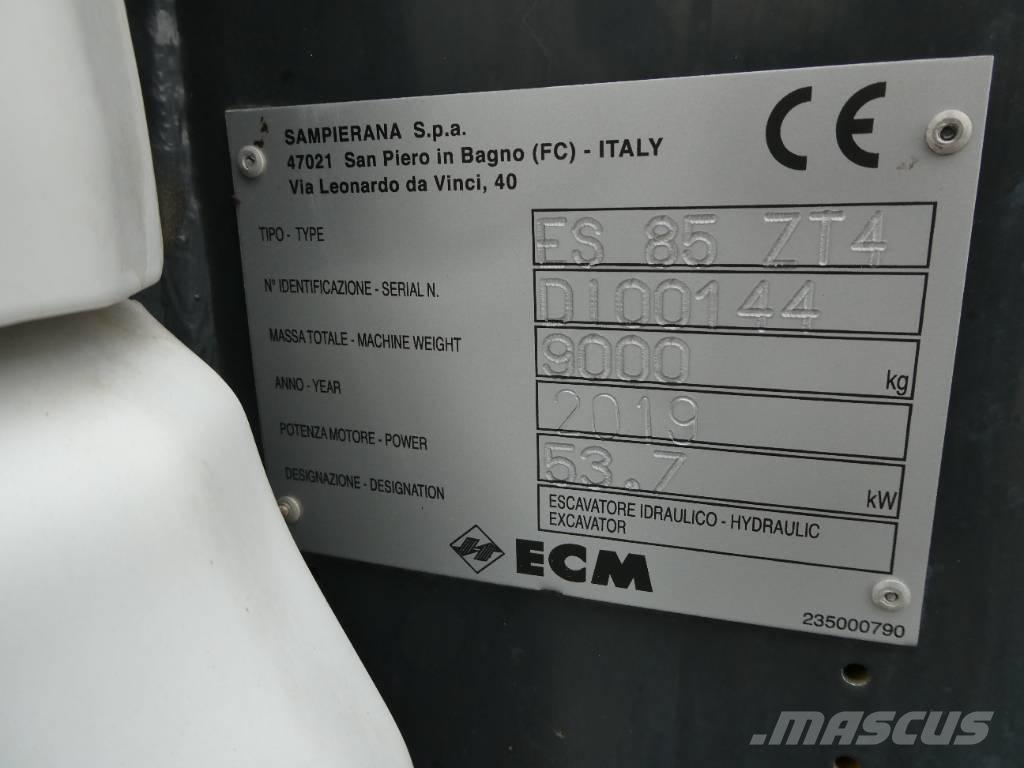 ECM ES 85 ZT4 Midigrävmaskiner 7t - 12t
