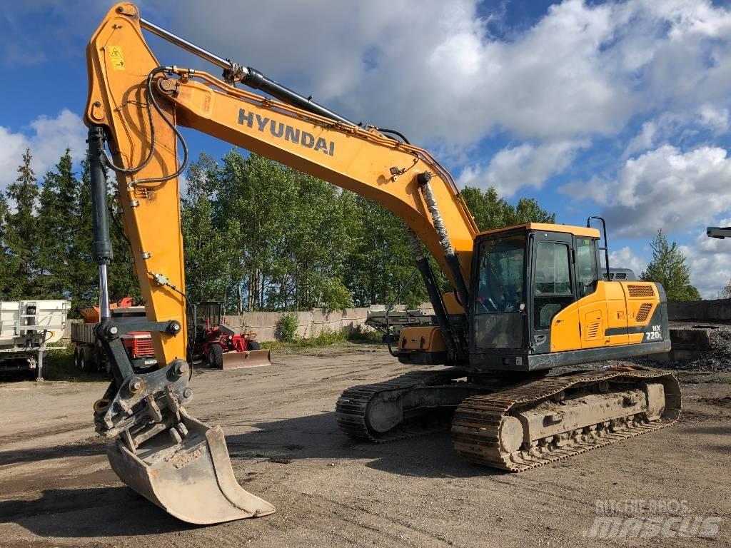 Hyundai HX 220 L Bandgrävare