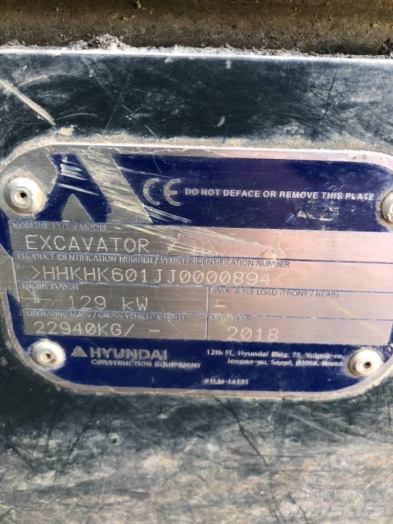 Hyundai HX 220 L Bandgrävare