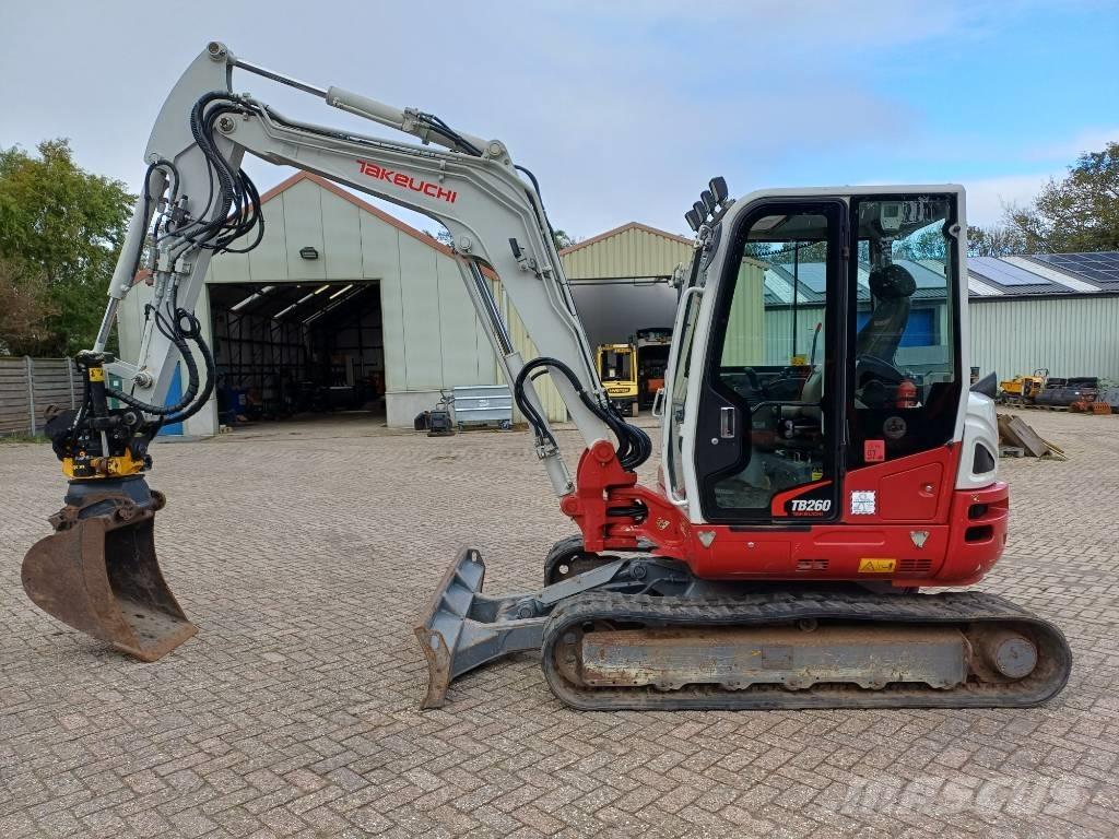Takeuchi TB260 Minigrävare < 7t