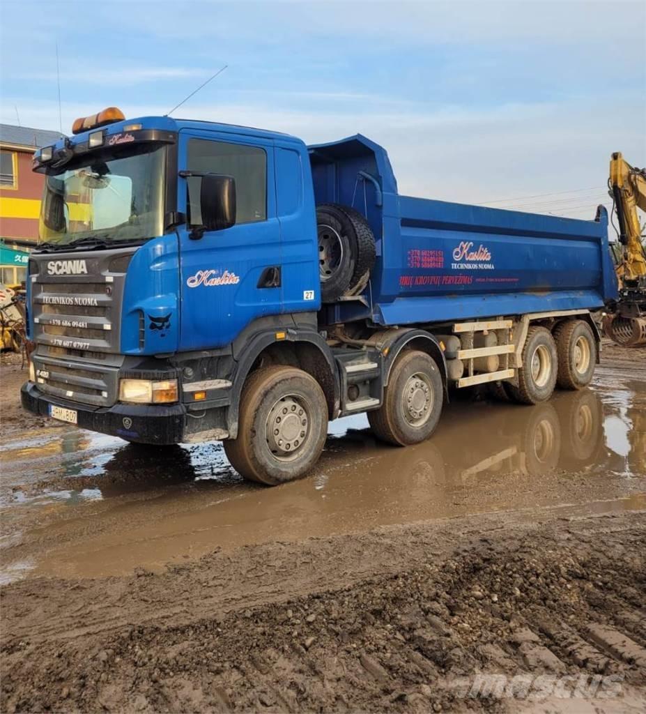 Scania R 420 8X4 Liftdumperbilar